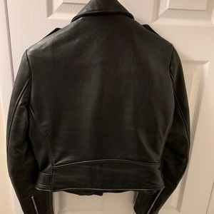 Schott woman’s leather biker jacket